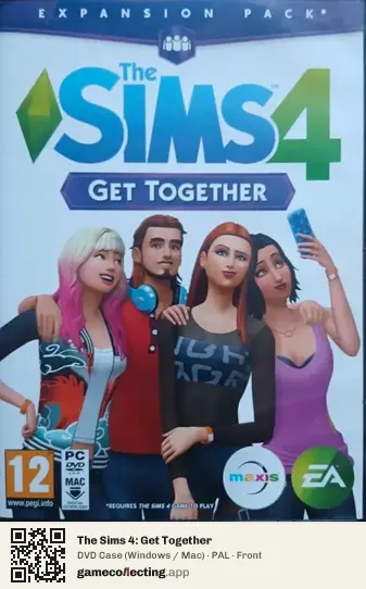 The Sims 4: Get Together Computer, PAL box front