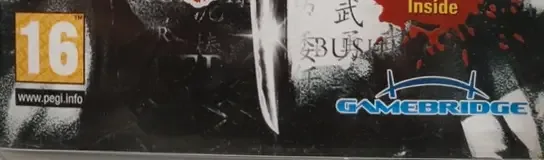 Way of the Samurai 3, the PEGI square on its front