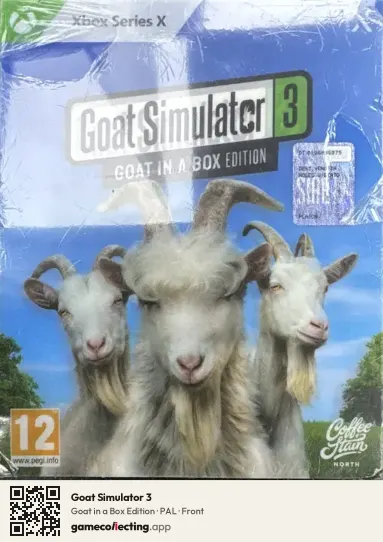 Goat Simulator 3 Xbox Series X, PAL box front