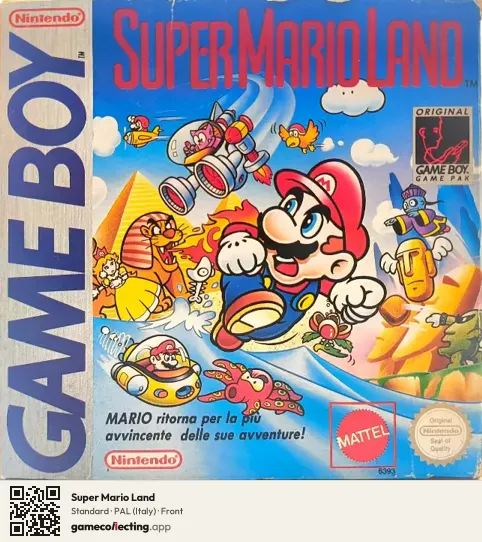 Super Mario Land Game Boy, Italy box front