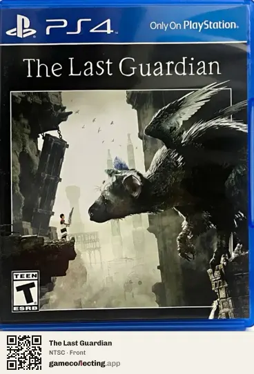 The Last Guardian PlayStation 4, NTSC box front