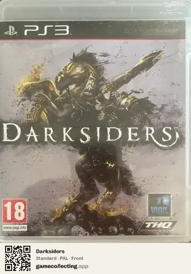 Darksiders PlayStation 3, PAL box front