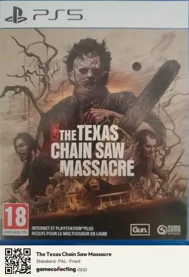 The Texas Chain Saw Massacre PlayStation 5, PAL box front