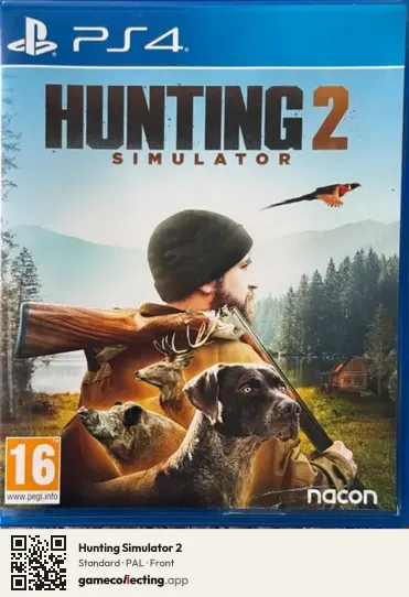 Hunting Simulator 2 PlayStation 4, PAL box front