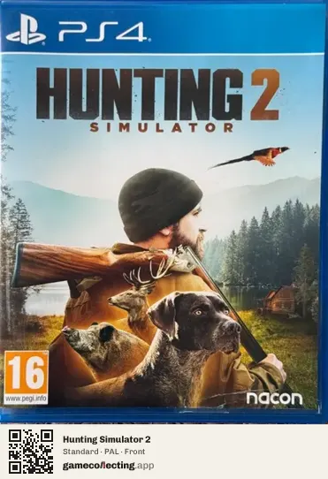 Hunting Simulator 2 PlayStation 4, PAL box front