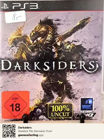 Darksiders PlayStation 3, Germany box front