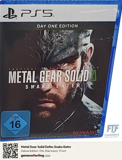 Metal Gear Solid Delta: Snake Eater PlayStation 5, Germany box front