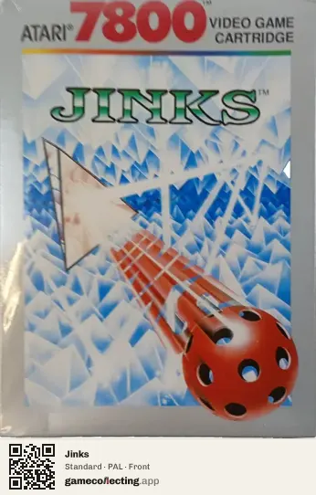 Jinks Atari 7800, PAL box front