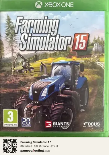 Farming Simulator 15 Xbox One, France box front