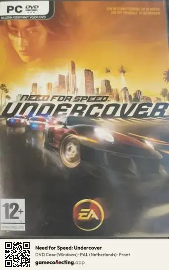 Need for Speed: Undercover Computer, Netherlands box front