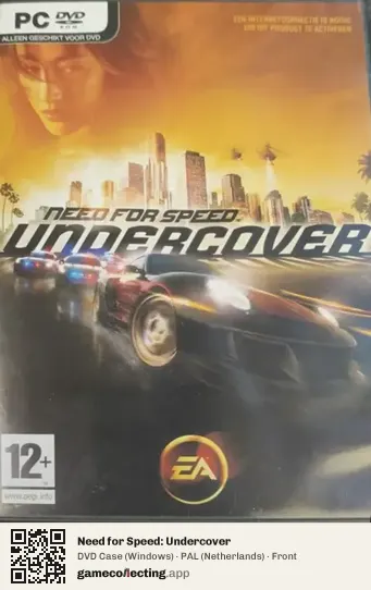 Need for Speed: Undercover Computer, Netherlands box front