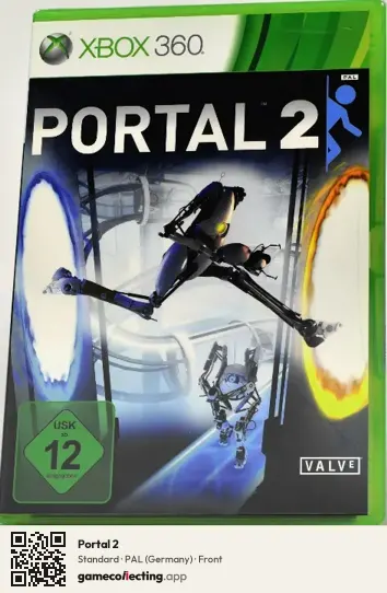 Portal 2 Xbox 360, Germany box front