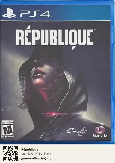 République PlayStation 4, NTSC box front