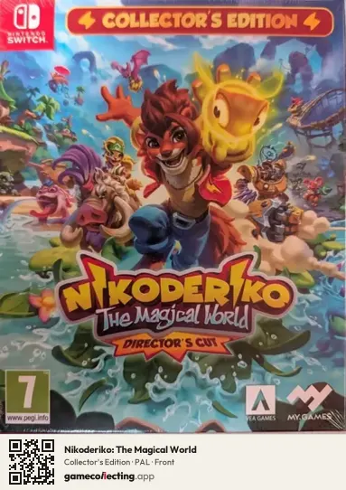 Nikoderiko: The Magical World Nintendo Switch, PAL box front