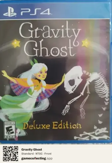 Gravity Ghost PlayStation 4, NTSC box front