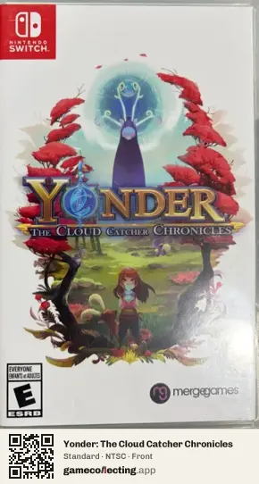 Yonder: The Cloud Catcher Chronicles Nintendo Switch, NTSC box front
