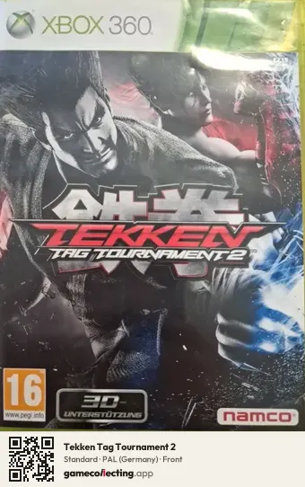 Tekken Tag Tournament 2 Xbox 360, Germany box front