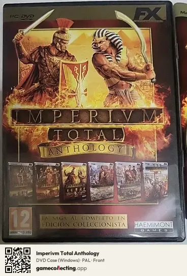Imperivm Total Anthology Computer, PAL box front