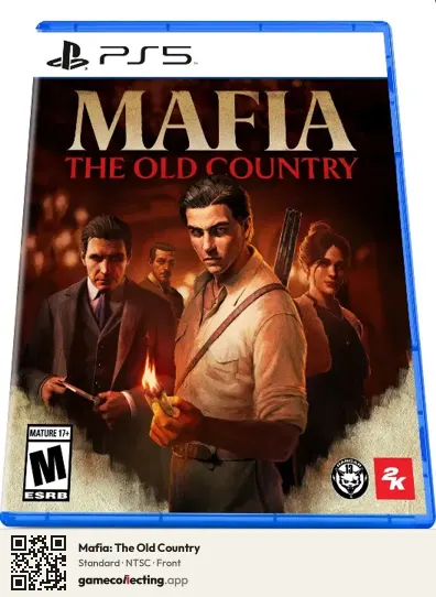 Mafia: The Old Country PlayStation 5, NTSC box front