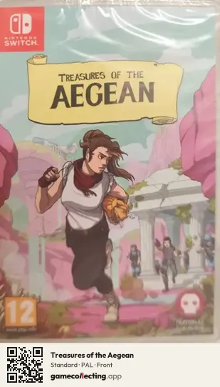 Treasures of the Aegean Nintendo Switch, PAL box front