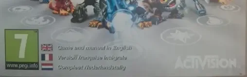 Skylanders: Giants, the USK square on its front