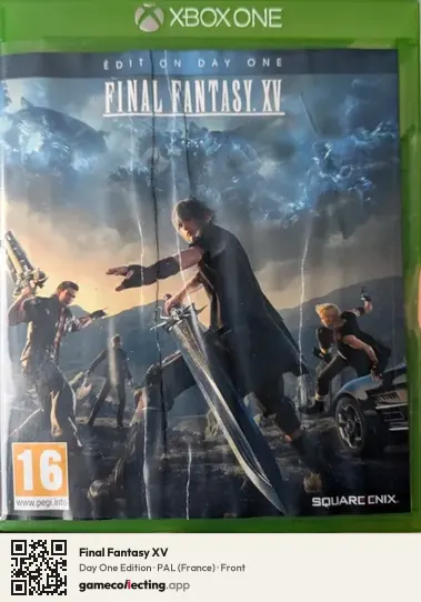Final Fantasy XV Xbox One, France box front