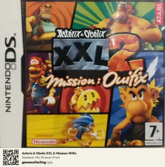 Asterix & Obelix XXL 2: Mission: Wifix Nintendo DS, France box front