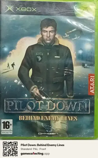 Pilot Down: Behind Enemy Lines Xbox, PAL box front
