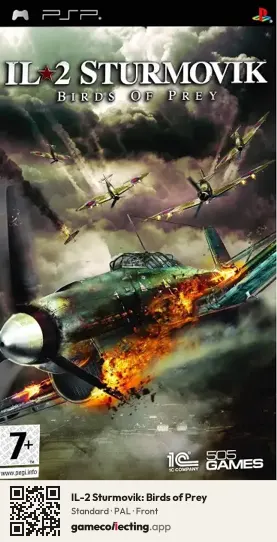 IL-2 Sturmovik: Birds of Prey PlayStation Portable, PAL box front