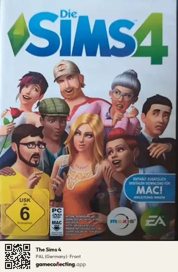 The Sims 4 Computer, Germany box front