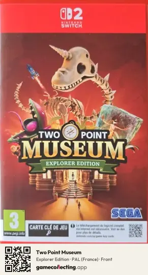 Two Point Museum Nintendo Switch 2, France box front