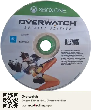 Overwatch Xbox One, PAL disc