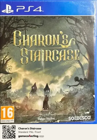 Charon's Staircase PlayStation 4, PAL box front