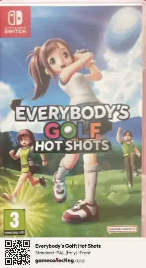 Everybody's Golf: Hot Shots Nintendo Switch, Italy box front
