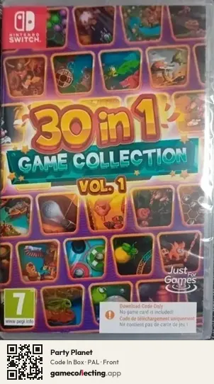 Party Planet Nintendo Switch, PAL box front
