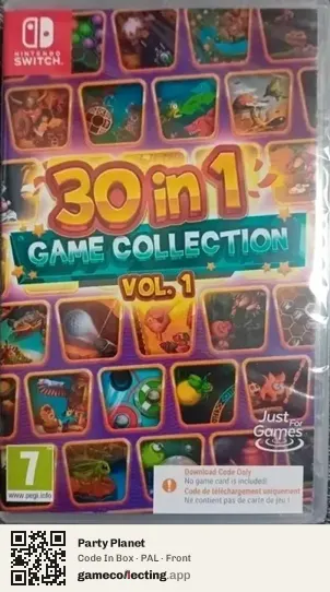 Party Planet Nintendo Switch, PAL box front