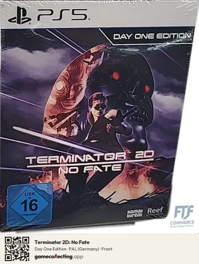 Terminator 2D: No Fate PlayStation 5, Germany box front