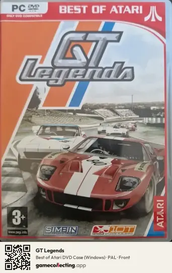 GT Legends Computer, PAL box front