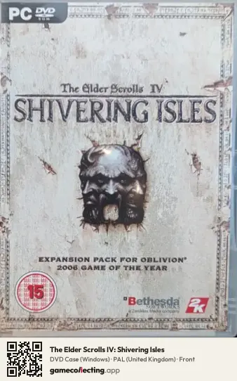 The Elder Scrolls IV: Shivering Isles Computer, United Kingdom box front