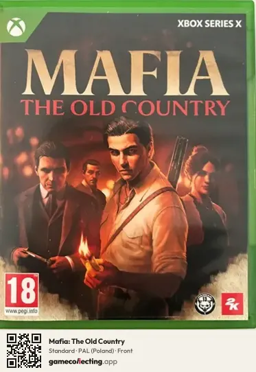 Mafia: The Old Country Xbox Series X, Poland box front