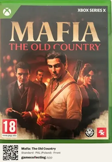 Mafia: The Old Country Xbox Series X, Poland box front
