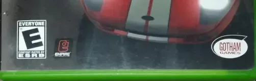 Ford Racing 2, the ESRB box on its front