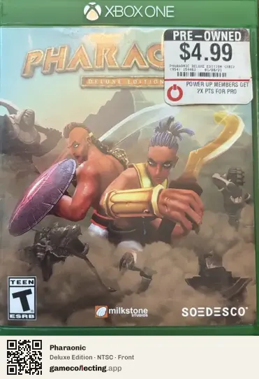 Pharaonic Xbox One, NTSC box front