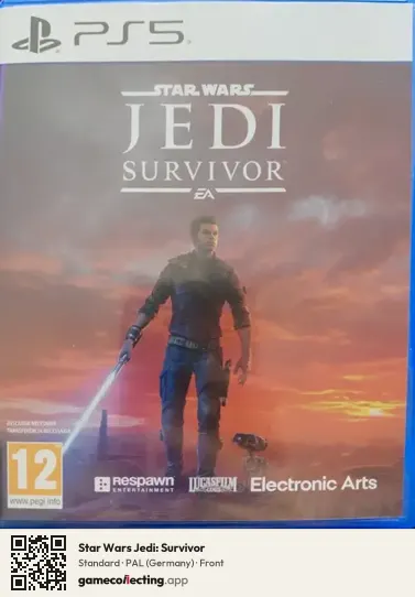 Star Wars Jedi: Survivor PlayStation 5, Germany box front