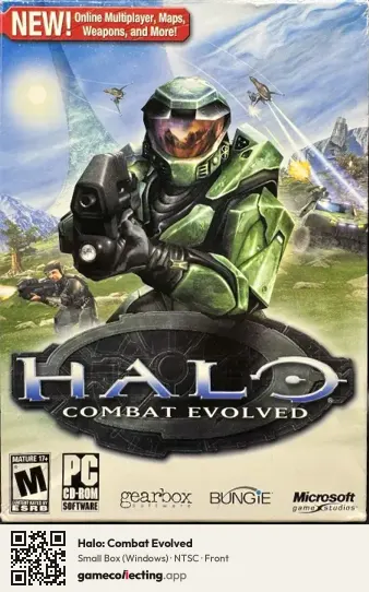 Halo: Combat Evolved Computer, NTSC box front