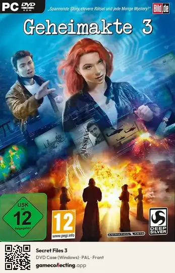 Secret Files 3 Computer, PAL box front