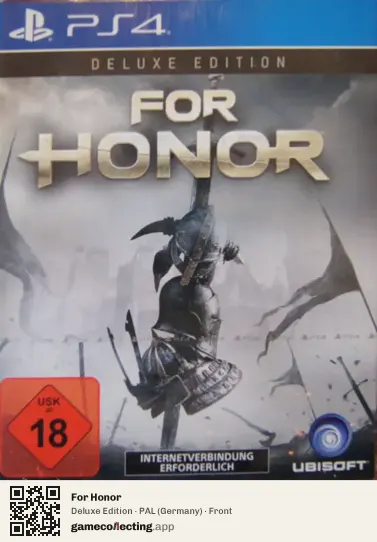 For Honor PlayStation 4, Germany box front