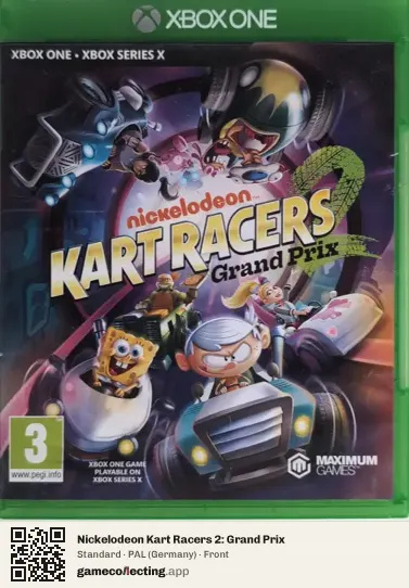Nickelodeon Kart Racers 2: Grand Prix Xbox One, Germany box front