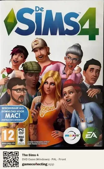 The Sims 4 Computer, PAL box front