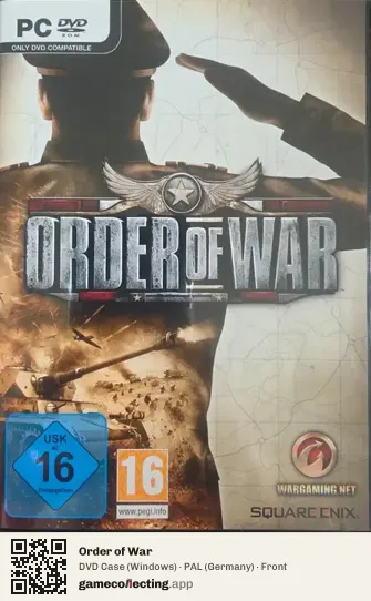 Order of War Computer, Germany box front